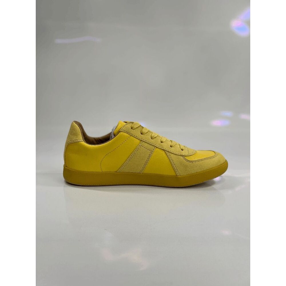 INC International Concepts Men's Harlan Court Sneakers - Yellow 8.5M